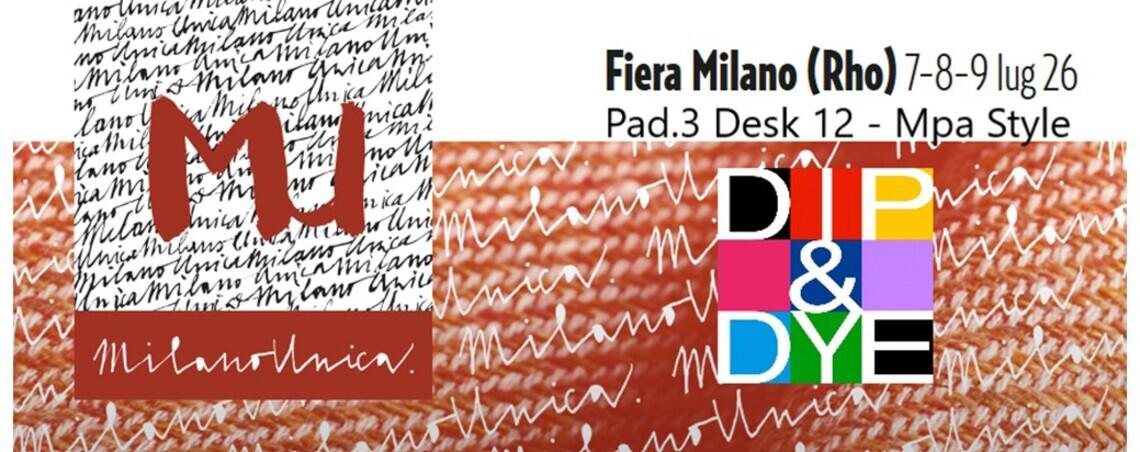 We will be exhibiting at Milano Unica on July 7th, 8th, and 9th, 2026!