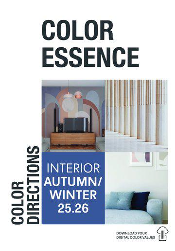 Color Essence Interior AW 25/26 Color Directions