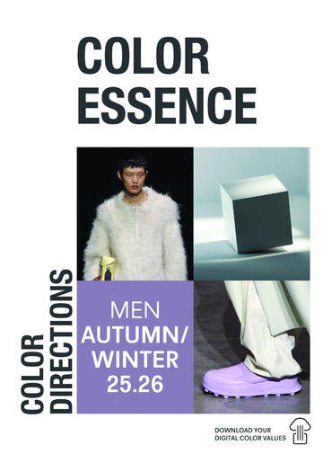 Color Essence Men AW 25/26 Color Directions