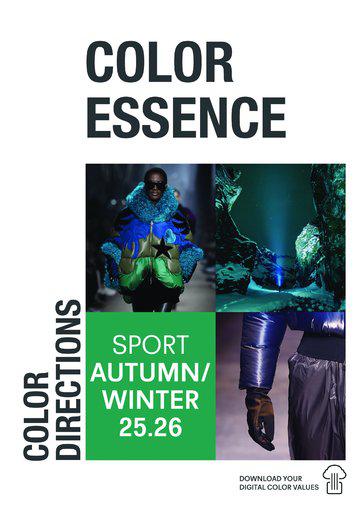 Color Essence Sport AW 25/26 Color Directions