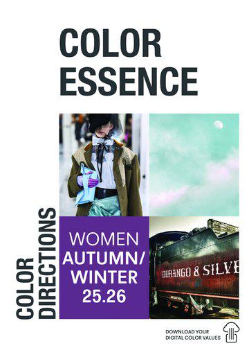 Color Essence Women AW 25/26 Color Directions