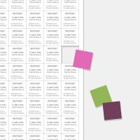Pantone® FHI TPG Sheet