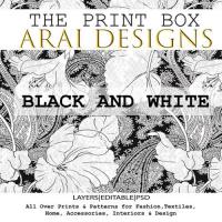 Print Box Arai Designs Black and White
