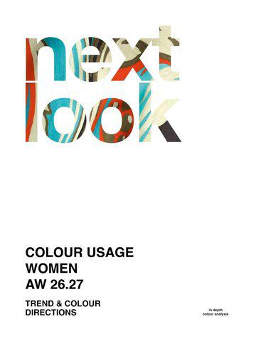 Next Look Colour Usage Digital Women AW 26/27