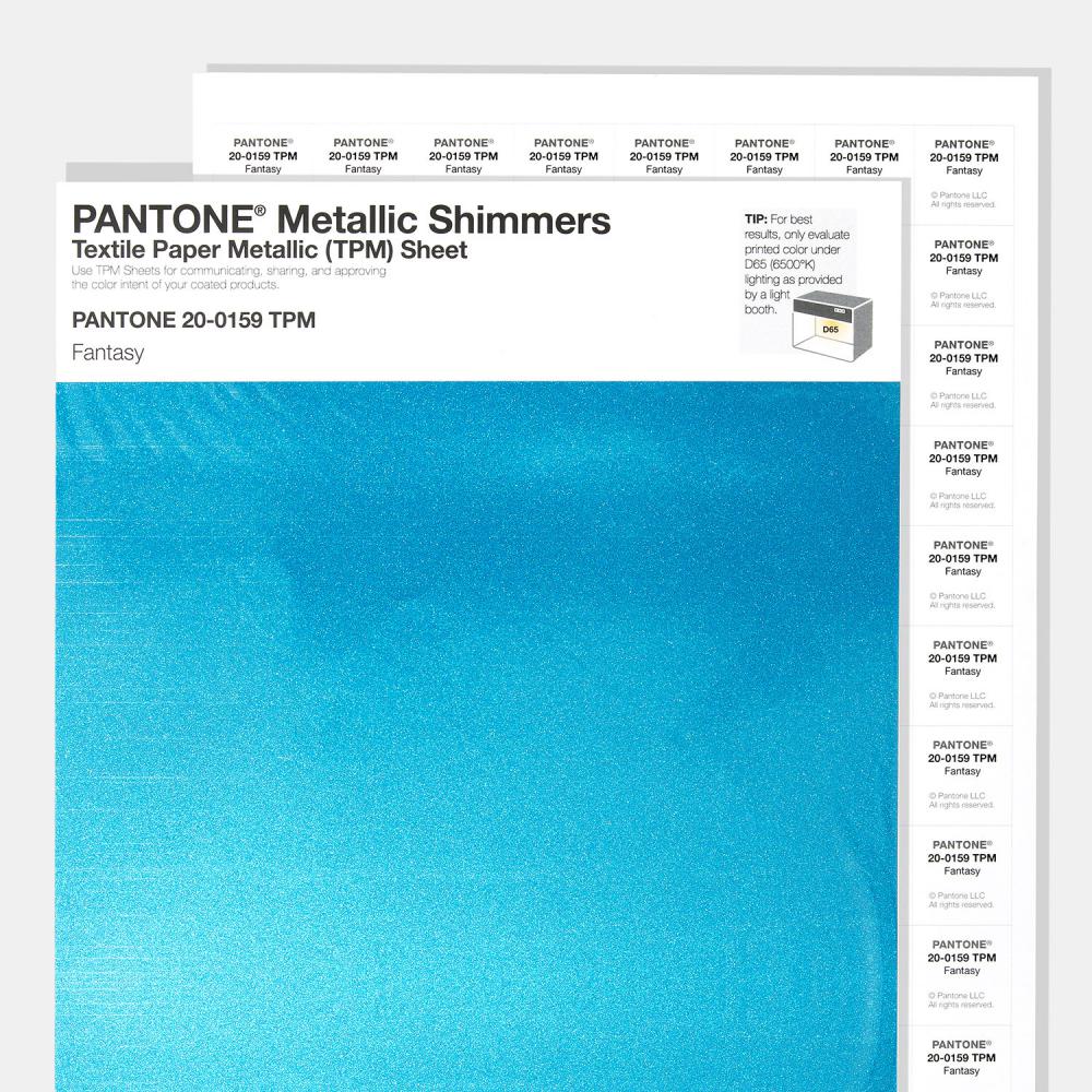 Pantone® FHI Metallic Shimmers Sheet